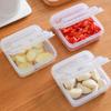 5Pc Sliced Cheese Container For Fridge, Clear Plastic Butter Block Cheese Slice Storage Box With Flip Lid For Refrigerator Food
