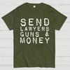 Send Lawyers Guns And Money Unisex Heavyweight 100% Cotton T-shirt