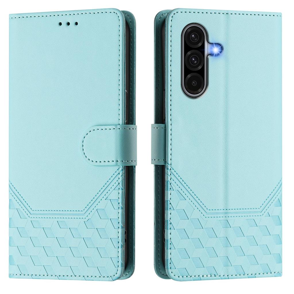 Leather Case Wallet Durable Leather RFID Blocking Card Holders Shockproof Kickstand Protective Flip Cover For Samsung Galaxy A26 A25E A56 A36 A16 A06