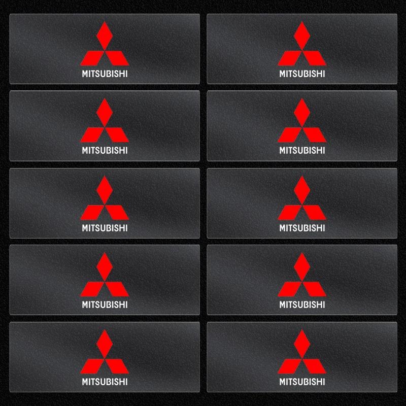 Автомобильные Логотипы Наклейки на Кнопку Старта Двигателя Одним Нажатием Для Mitsubishi Asx Lancer Pajero 4 Outlander 3 Xl l200 EX10 X Colt Pajero