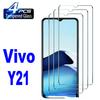 4 шт. закаленное стекло для Vivo Y21 защитная пленка для экрана