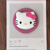 Cute 3D Hello Kitty For iPhone 18 17 16 Foldable Wireless Charging Case Holder For Magsafe Magnetic Phone Griptok Grip Tok Stand 5