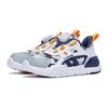 Li Ning Childrens Shield Comfortable Casual Non-Slip Wear-Resistant Casual Shoes Kids Sneakers White Blue YKNT076-5