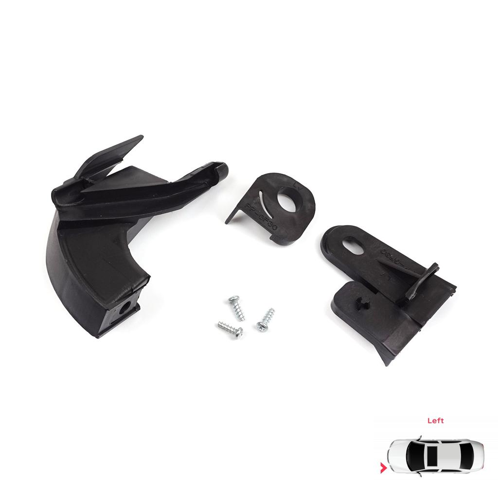 EHL61 Headlight Holder Mount Repair Bracket Tab Set Left Side for Fiat Fiorino MK3 Citroen Nemo Peugeot Bipper 2007-2020 6212F4