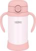 Термос Вакуумный Детский с Соломинкой PCH Кружка, 350 мл, Персиковый, Изолированный, FJT-350