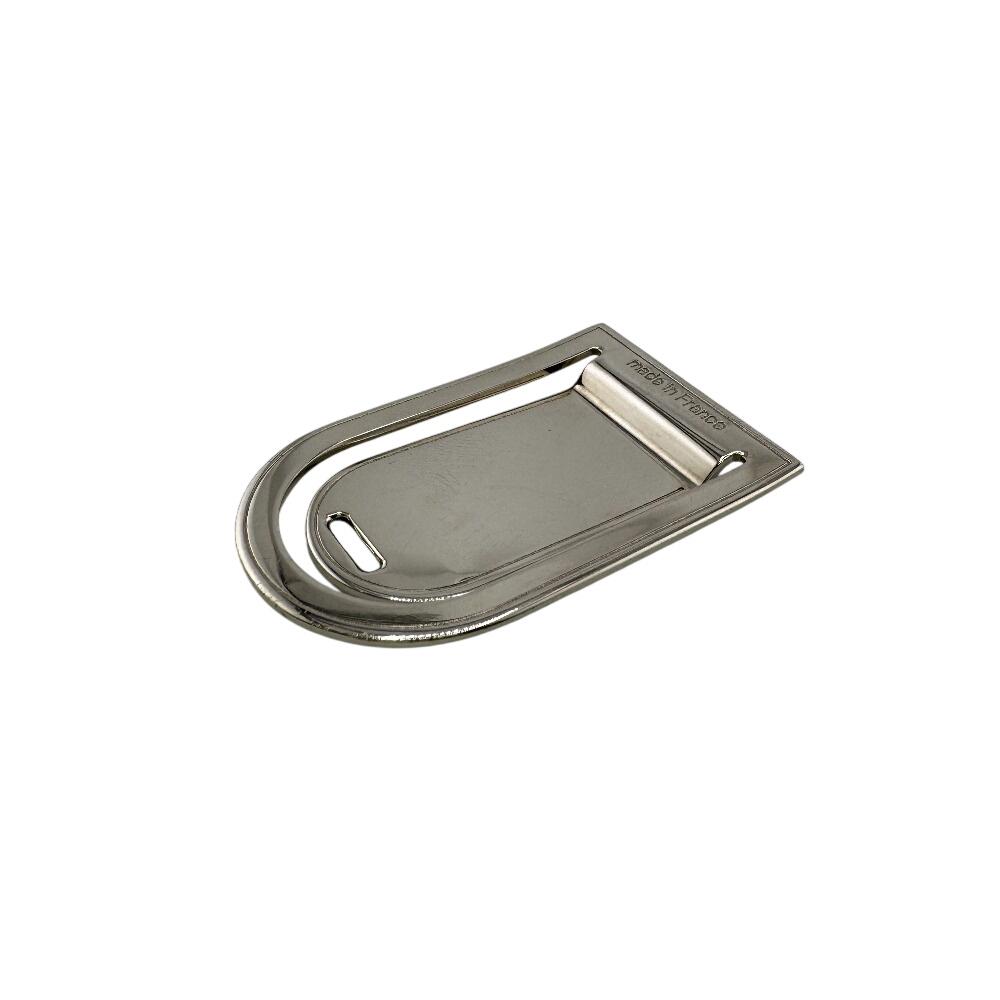 Louis Vuitton M65067 металлический Зажим для денег Pansavie Porto Адрес Серебристый металл унисекс Б/у