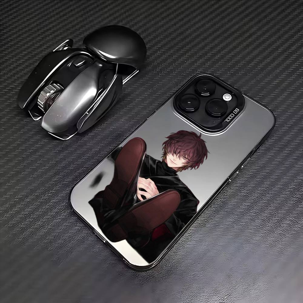 BL T-Towa S-Медленный урон Чехол для телефона Для iPhone17,16,15,14,13,12,11 Plus,Pro Max Цветной Серебряное покрытие Внутренняя крышка