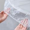 Disposable Transparent Drawstring Round Tablecloth