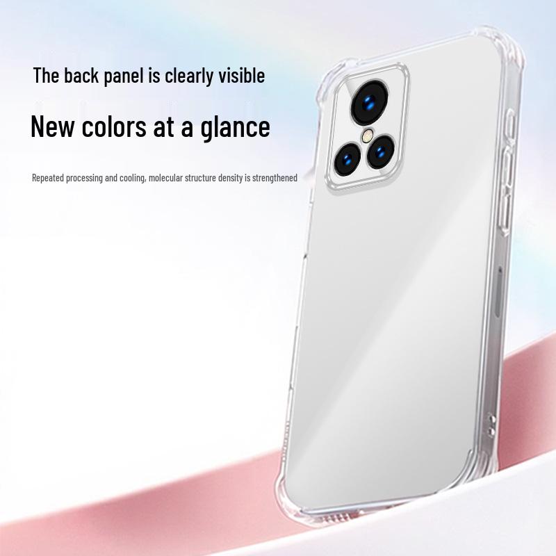 Прозрачный ТПУ чехол с усиленными углами для Realme GT2 Master Explorer Edition - Защита от падений