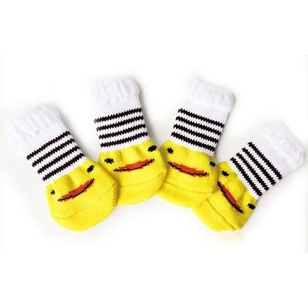Winter Anti-Dirty Chihuahua Guard Claw Small Dog Pet Boots Knitted Socks Cat Accessories Dog Socks