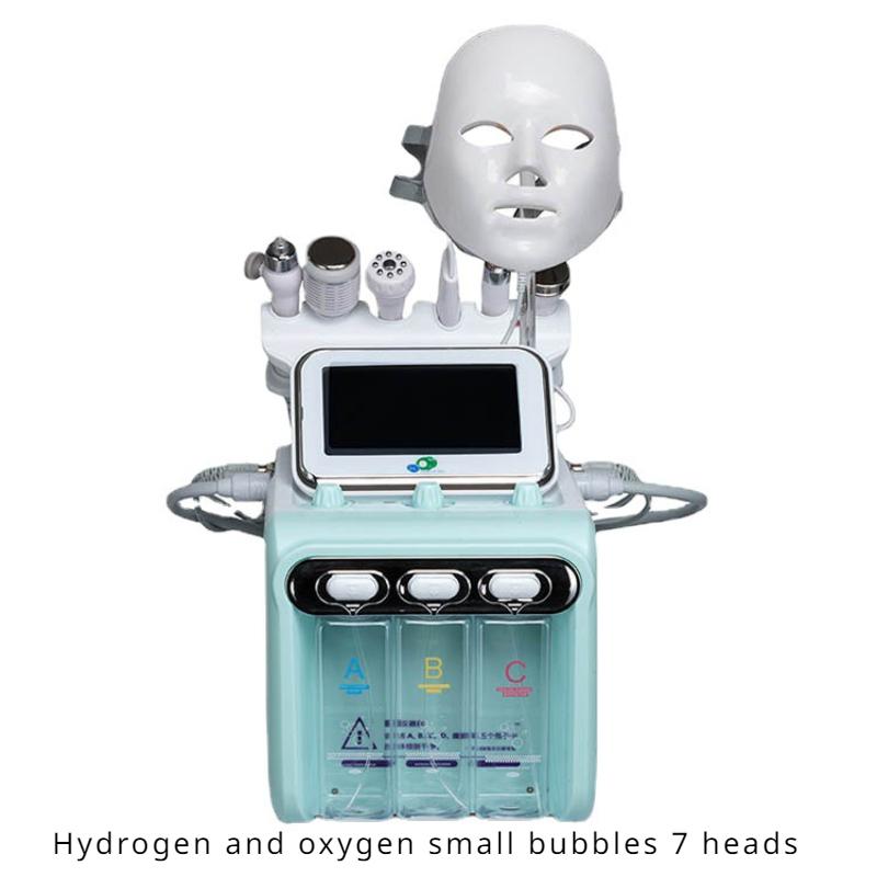 6 в 1 Bubble Oxygen HydraFacial Machine Hydra Facial Machine Пузырьковая машина для лица Водородная микродермабразия Салон