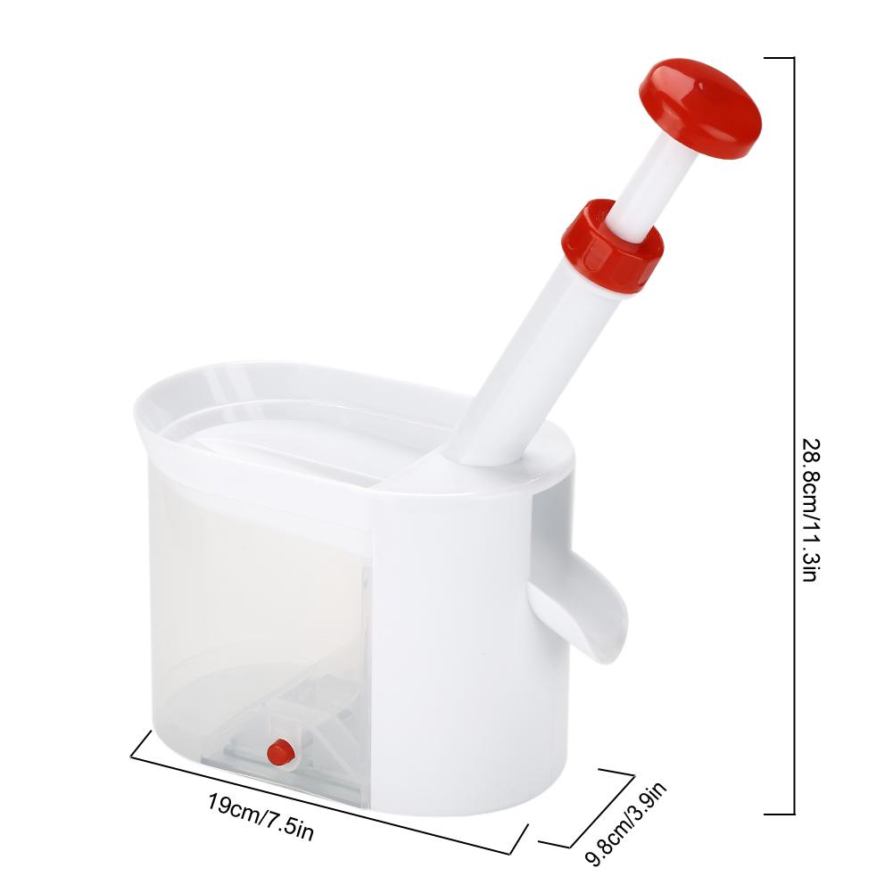 Пластиковый инструмент для удаления косточек из вишни и винограда с контейнером для дома и путешествий, гаджет для фруктов