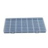 1.5 High 28 Grid Fixed Plastic Storage Box Fishing Gear Jewelry Beaded Parts Storage Storage Storage Jewelry
