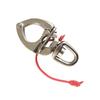 Stainless Steel Flag Clips for Flagpole Rope 3.7Inch Swivel Snap Hook Flag Pole Clips Diving Clips Spring Hooks