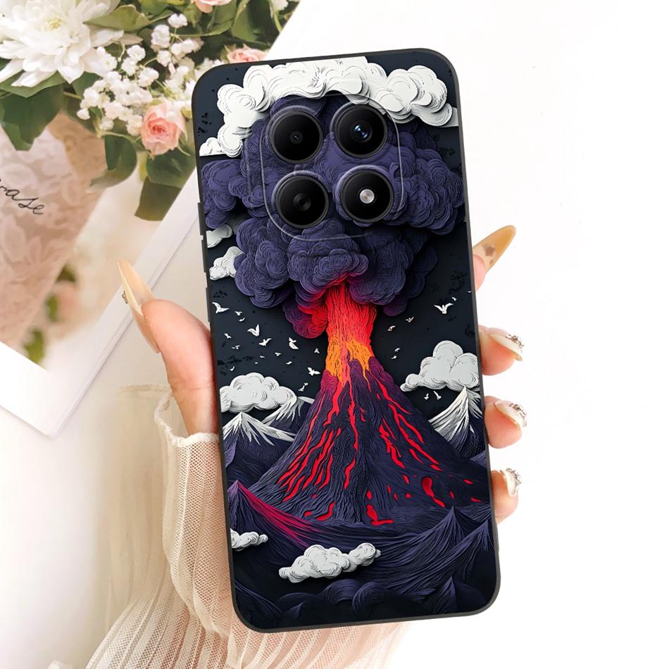 For Xiaomi Redmi Note 15 5G / Note 15 Pro 4G Fashion Dusk Beach Painting Phone Case For Redmi Note15 15Pro Soft Silicone Bumpers