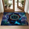 Chelsea FC Design Crystal Velvet Rug Soft Decorative Mat for Bedroom Entrance