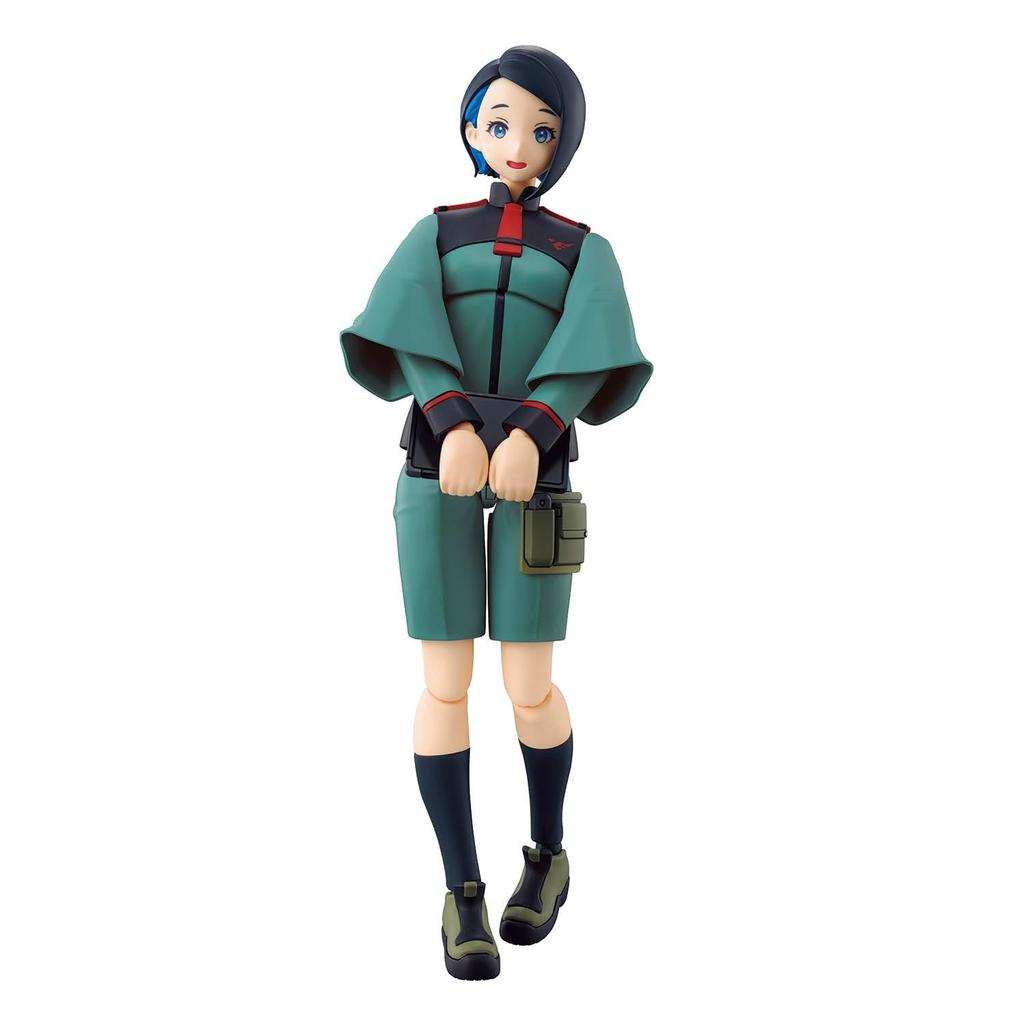 BANDAI SPIRITS Стандартный Мобильный Костюм Ведьма Ника Пластиковая Модель Figure-rise Gundam Mercury, Нанаура, Предварительно Раскрашенный