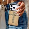 Библейский стих Иисус Христос Христианский чехол для телефона Для iPhone 17 Air 14 15 13 12 Max Чехол Для Apple 16 16e 11 Pro Max Plus