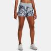 Under Armour Training 2-in-1 Printed Shorts Women Bottoms Harbor-Blue 1379017-465