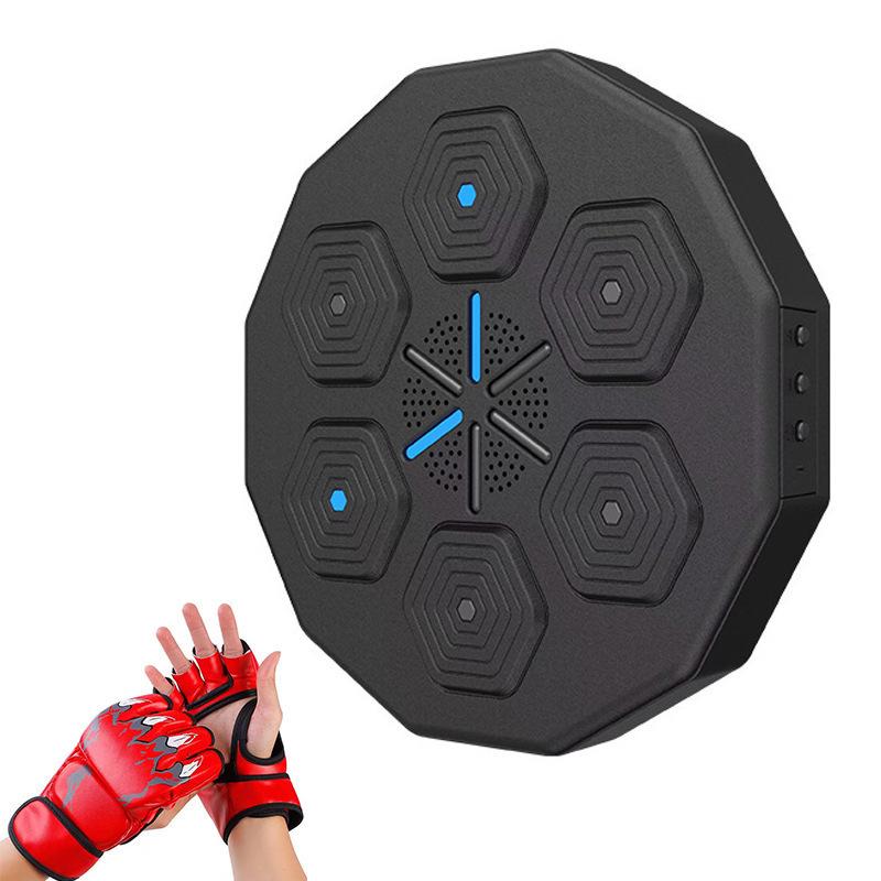 Home Smart Boxing Reaction Trainer Music Smart Fight Target Wall-Mounted Fitness Artifact Electronic Light Boxing