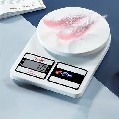 1 шт. 10 кг/1 г Цифровые кухонные весы Точные пищевые весы Электронные весы ЖК-дисплей Портативные цифровые весы Кухонные аксессуары