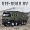 1/24 NOMADISM NAVIGATOR Benz 8X8, литая под давлением игрушечная модель автомобиля, звук и свет, детская игрушка, коллекционные предметы, подарок на день рождения