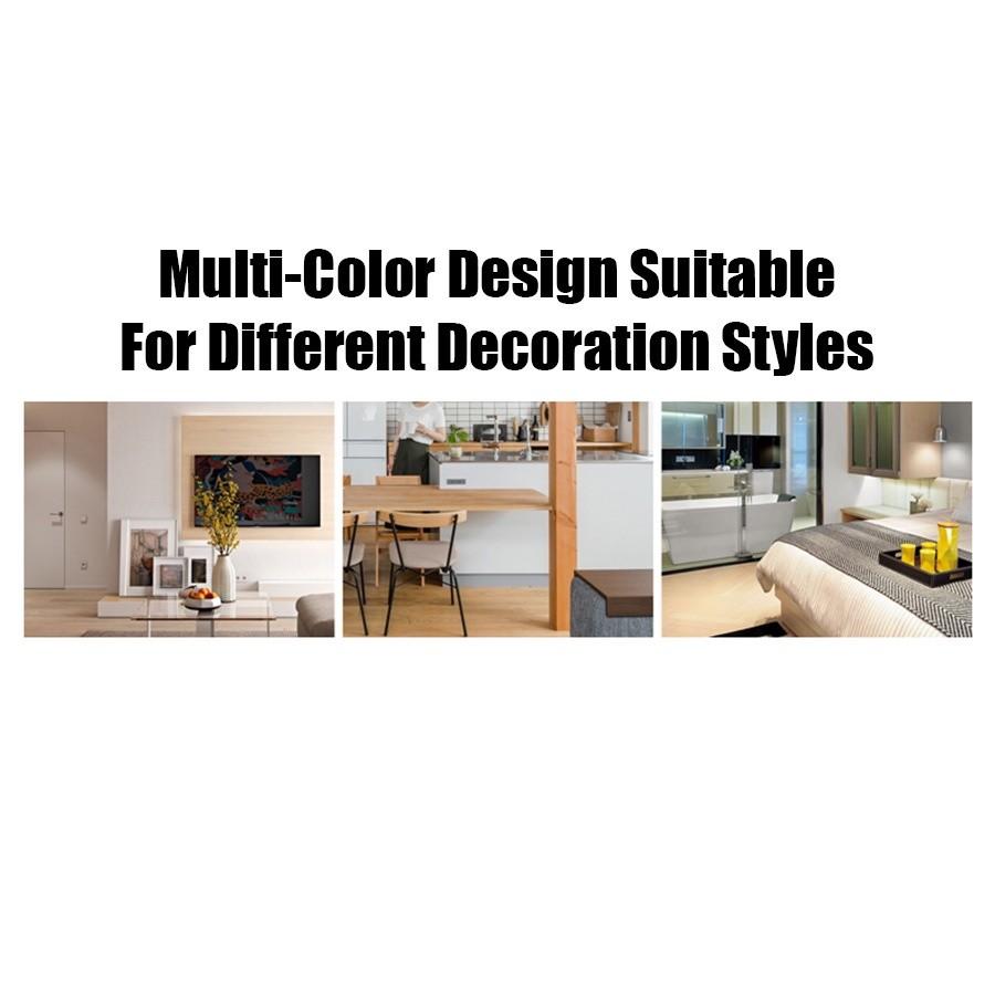 Ручка Комплект дверного замка Межкомнатная дверь Регулируемый Твердотельный замок Замок для двери спальни Трубчатый рычажный замок Замок для двери из алюминиевого сплава