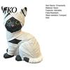 Horror-themed Decor Mummy Black Cat Resin Figurine, Halloween Kitten Statue with Big Eyes & Wrapped Bandages, Sculpture Cute Desk Shelf Ornament