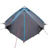 Teepee Tent for 8 Persons Blue and Grey 490 x 410 x 210 cm