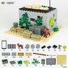 1605A-1605F Military Operation Command Center Defense Bunker Building Block Model Toy