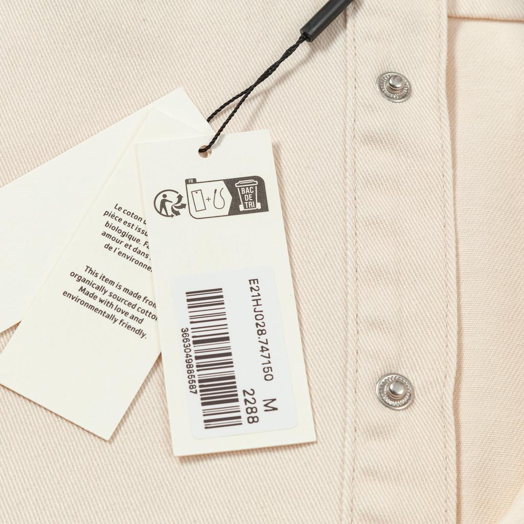 AMI Autumn and Winter Classic Heart Embroidered Casual Cotton Solid Color Long Sleeved Shirt On the Chest