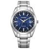 Light Powered Eco Drive Radio Watch Waterproof Blue Blue Silver [Citizen] CB0261-53L Men's