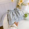 Foreign Style Niche Fashion Drawstring Chain Small Bag Women'S Summer Versatile Bucket Bag Women