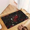 1PC Halloween Pattern Kitchen Rug Non-Slip Door Mat Pop Design Bathroom Rug Bath Mat Carpet for Home Sink Laundry Decor