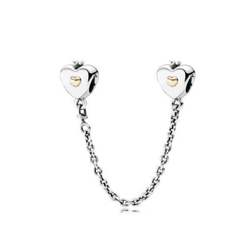Новая защитная цепочка Love Cat, подвеска из бисера, подходит для оригинального модного браслета, кулон, ювелирные изделия своими руками для женщин, подарок