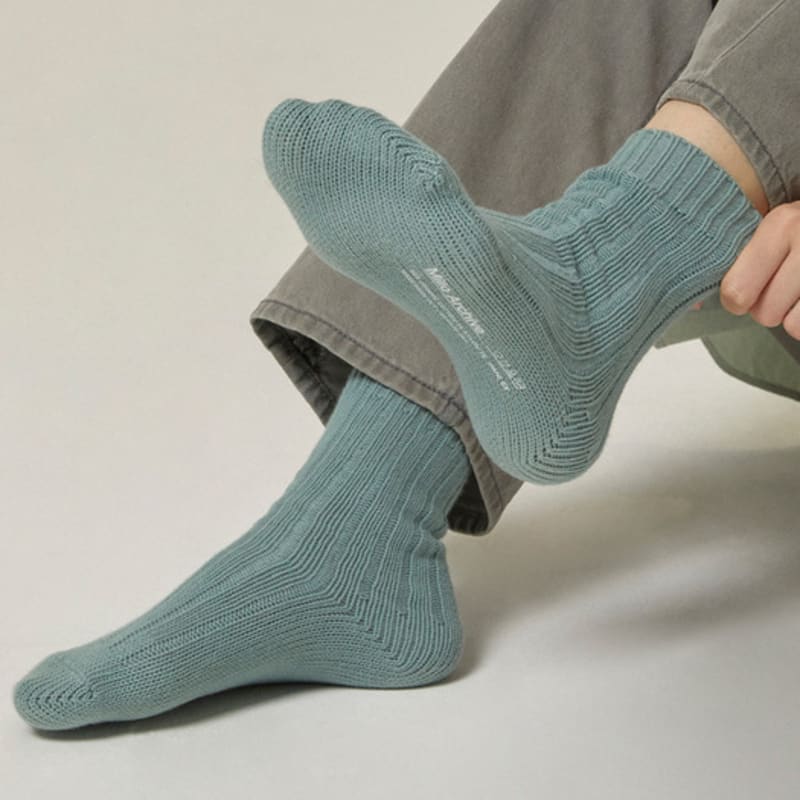 Millo Archive All Day Cotton Logo Socks [Mint]