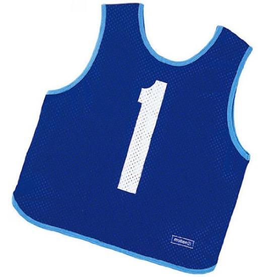 Molten Game Vest Blue 10-Pack 11-20 GB0213-B