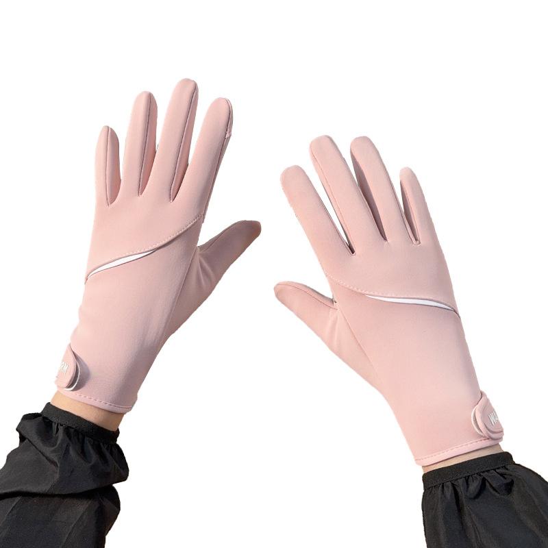 Зимние спортивные теплые водонепроницаемые бархатные ветрозащитные холодостойкие нескользящие перчатки с сенсорным экраном