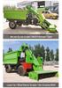 2 Cubic Meter Hydraulic Pasture Manure Scraper, 25 HP Three-Wheel Screw Manure Remover.