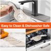 Silicone Bread Sling Oval. Non-Stick & Easy Clean Reble Oval Silicone Baking Mat for dutch oven. With Long Handles Sourdough Bread Baking mat tools