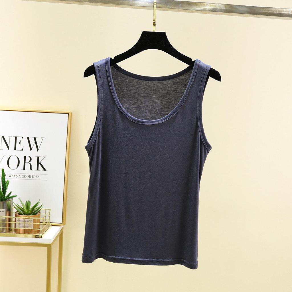 Women's Summer Thin Modal U-neck Slimming Tank Top