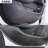 For MERCEDES BENZ CLASSE C 15-21 W205 Door Anti-kick Sticker Modified Carbon Fiber Interior Car Film Accessories Modification