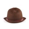 Мужская женская соломенная шляпа Fedora в панамском стиле, летняя шляпа 56-58 см