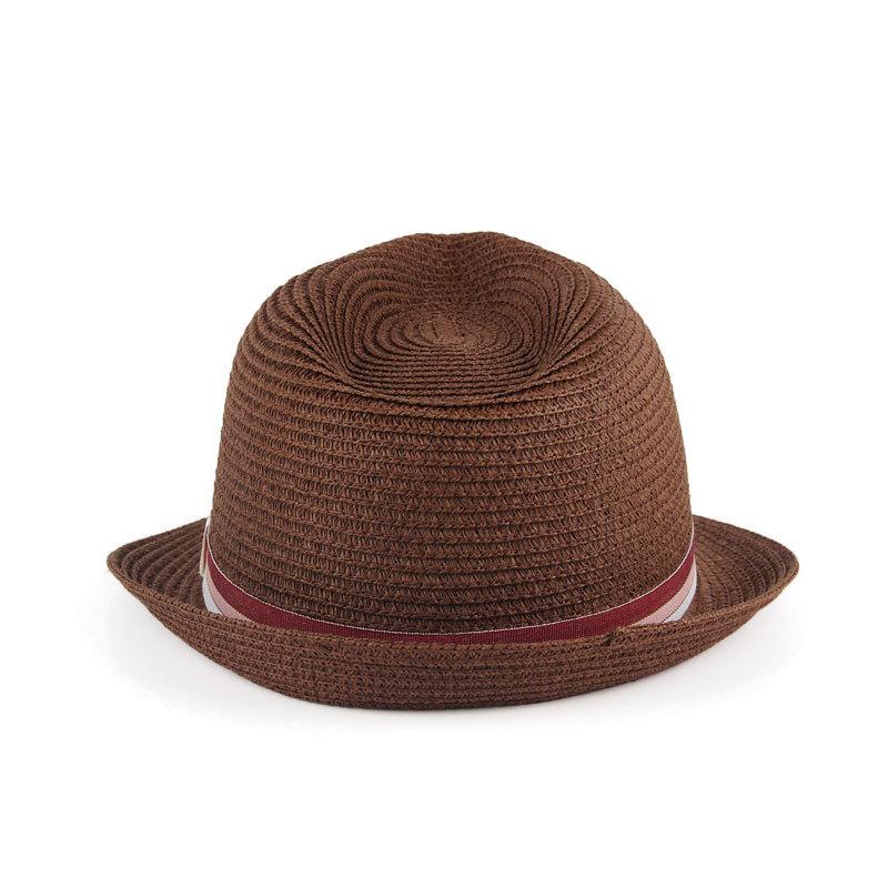Мужская женская соломенная шляпа Fedora в панамском стиле, летняя шляпа 56-58 см