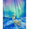 Diamond Painting Two Polar Bears Cross Stitch Diamond Embroidery Patterns Rhinestone
