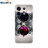 Чехол для телефона Xiaomi Redmi Note 13 Pro 5G Задняя крышка Милый Ударопрочный Мягкий Прозрачный Силикон ТПУ Для Redmi Note13 Note 13 Pro Funda