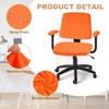 Gaming Chair Covers With Armrest Cover Set Stretch Computer Chair Cover Set Office Seat Cover for Rotating Chair Desk Chairs
