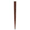 Tanaka Hashiten Octagonal 21cm Wabi-Sabi Gold-Plated Chopsticks, No. 605074, Brown,