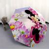 1pc Minnie Mouse Automatic Folding Umbrella, 8-Rib Portable & Foldable Design, All-Season Use, Highqualityy0722035