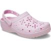 Crocs Классические цветочные вырезанные сабо розового цвета 210927 6zw